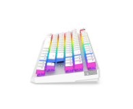 SPC GEAR GK630K Onyx White Tournament Kailh Blue RGB - 610164 - zdjęcie 4